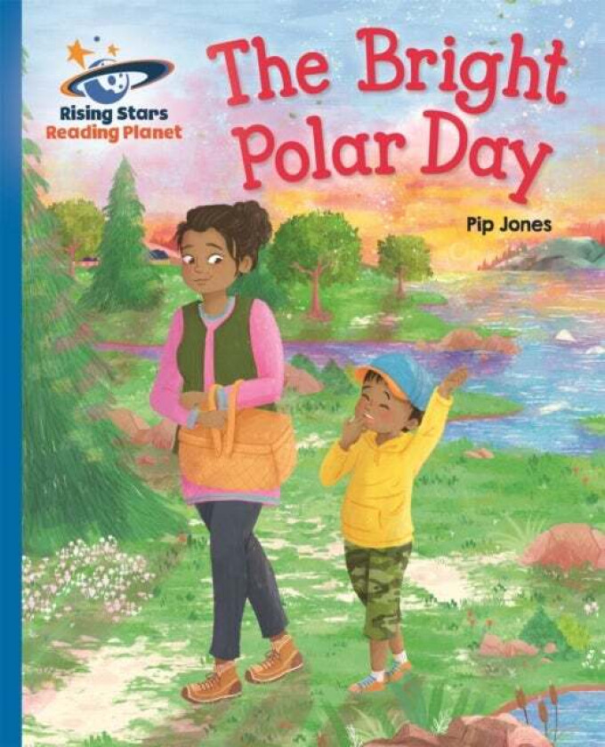 Reading Planet - The Bright Polar Day - Blue: Galaxy av Pip Jones