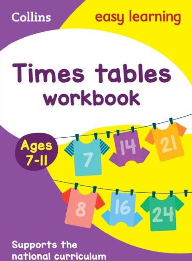 Times Tables Workbook Ages 7-11 av Collins Easy Learning