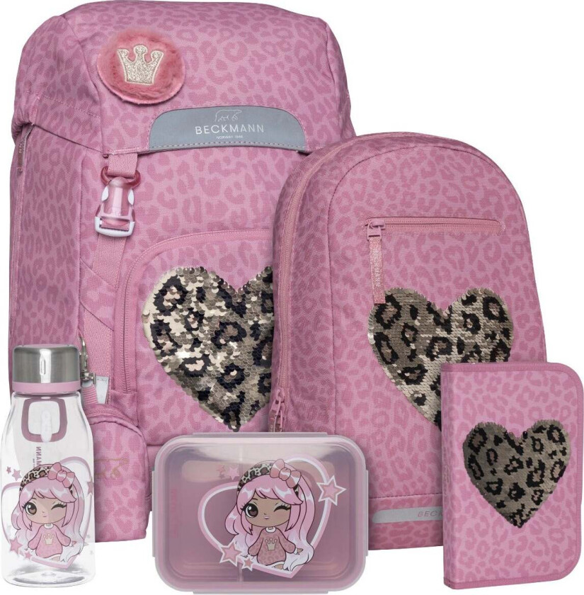 Pakke skolesekk 1.kl Furry Classic 22L