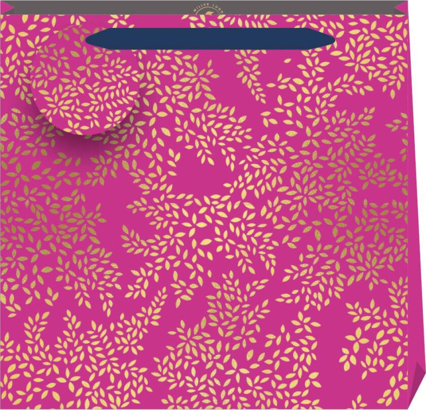 Gavepose Gold Leaves Pink M