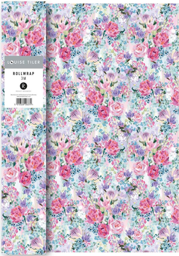 Bilde av Gavepapir 3m Printed Petals