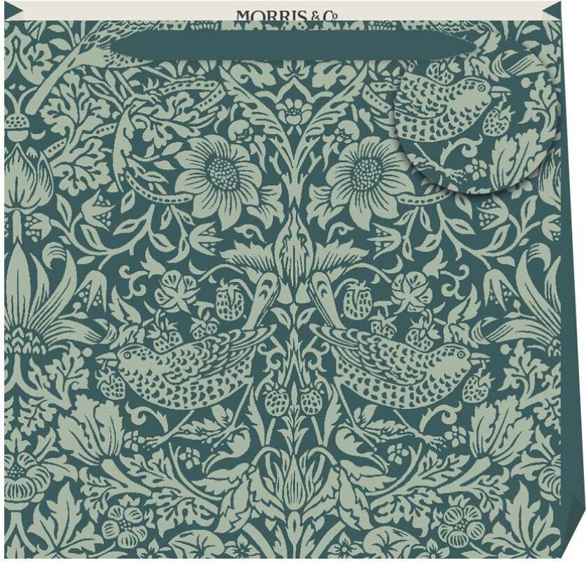 Gavepose Strawberry Thief Green M