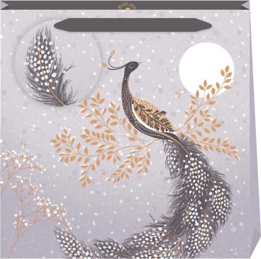 Gavepose Winter Snow Peacock M