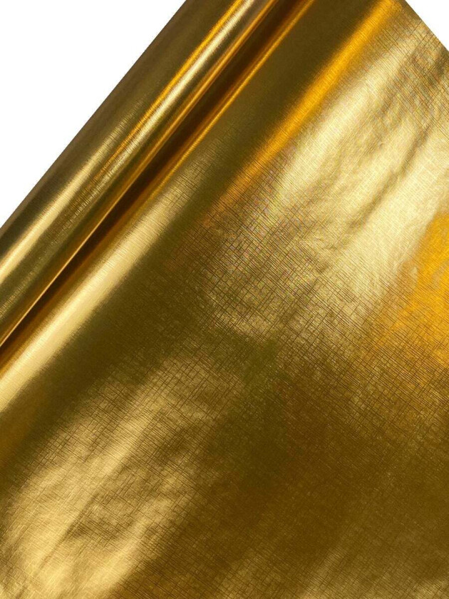Gavepapir 2m x 70cm gull metallic
