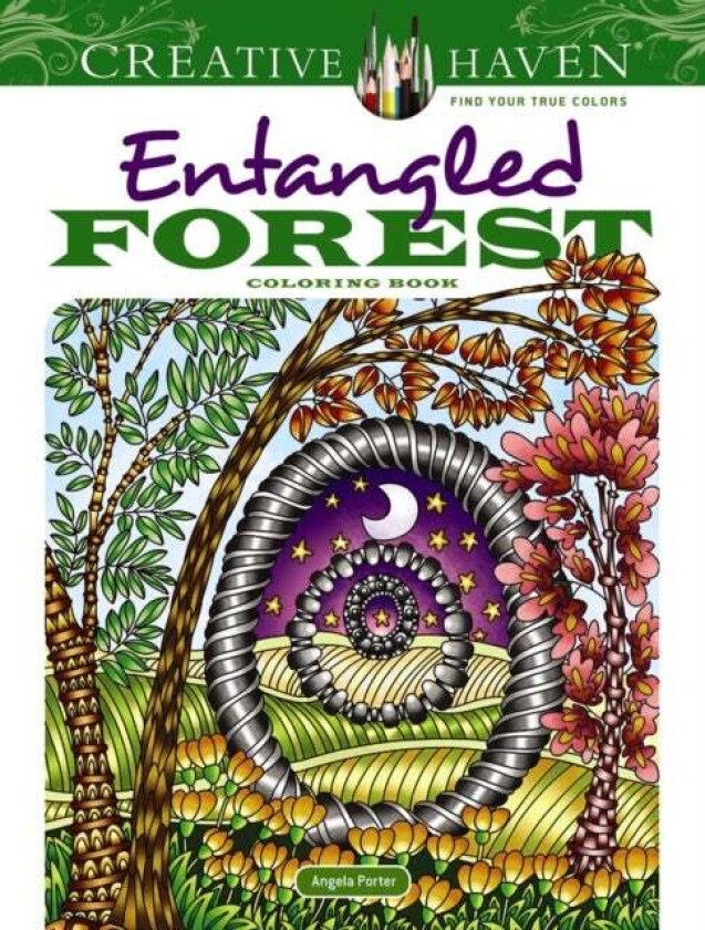 Creative Haven Entangled Forest Coloring Book av Angela Porter