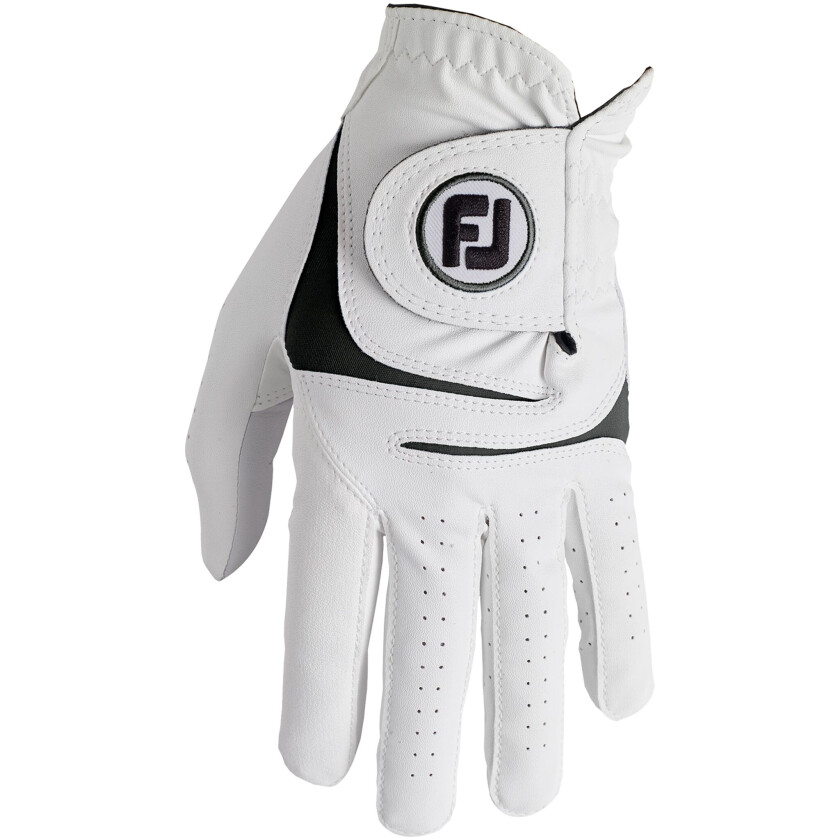 Footjoy WeatherSof MRH, golfhanske herre, høyre White