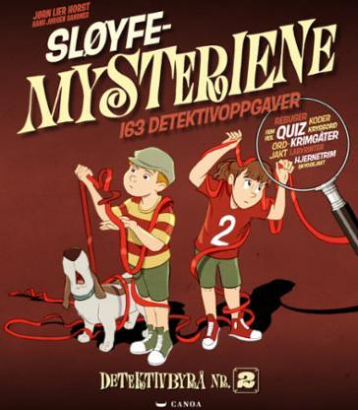 Sløyfemysteriene. 163 detektivoppgaver av Jørn Lier Horst