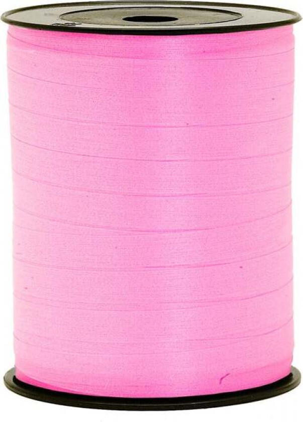 Bilde av Gavebånd Disk 250mx10mm Mørkrosa Poly