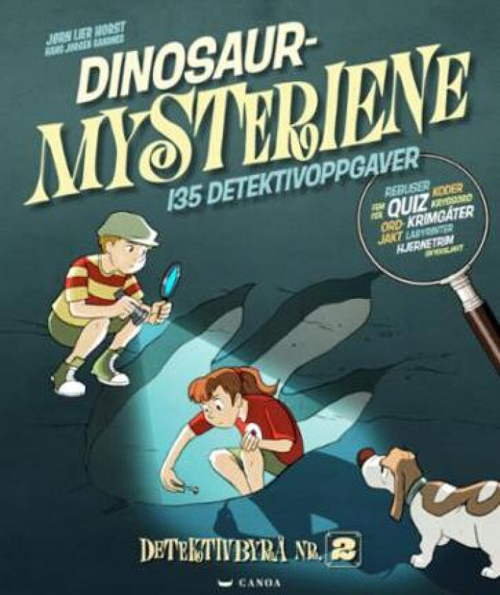 Dinosaurmysteriene. 135 detektivoppgaver av Jørn Lier Horst
