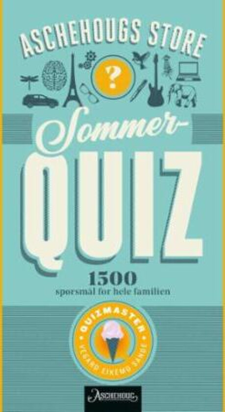 Aschehougs store sommerquiz av Vegard Eikemo Sande