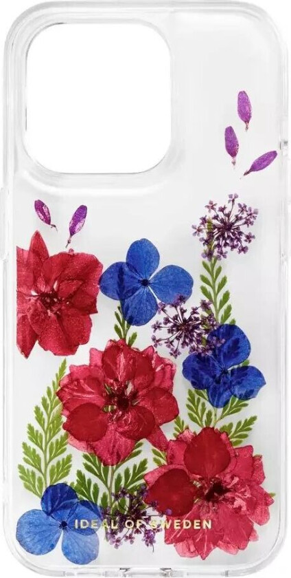 iPhone 15 Pro iDeal Of Sweden Clear Deksel - Autumn Bloom