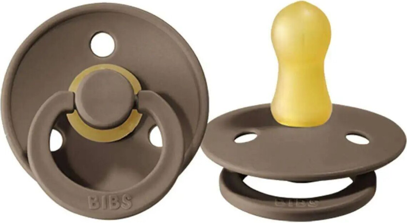 Smokk Colour Round Naturgummi Smokk - Dark Oak