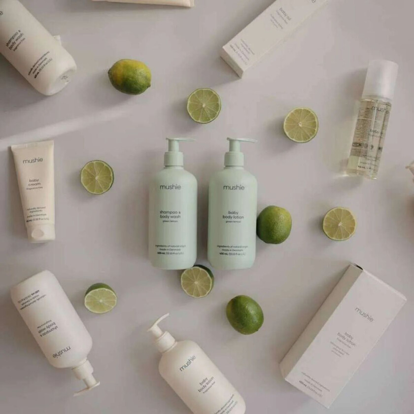 Bilde av Babysåpe & Sjampo - Naturl Mushie - 400 Ml - Lime