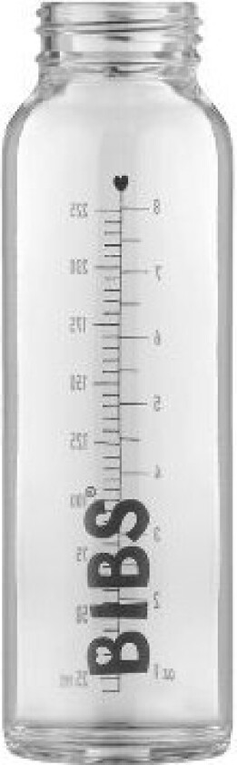 Glassflaske Ekstra Flaske Til Tåteflaske - 225ml
