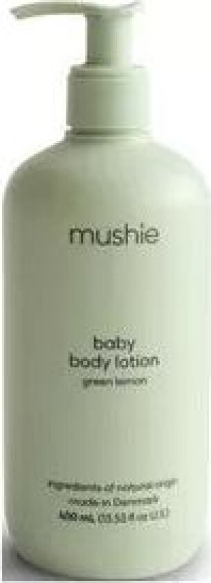 Baby Body Lotion - Naturlig - Mushie - 400 Ml - Lime
