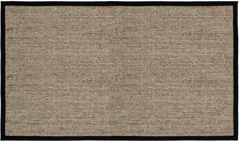 Sisal dørmatte natur-svart Medium