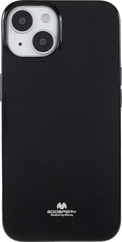 iPhone 14 Plus Mercury Goospery Fleksibelt Plastdeksel - Svart