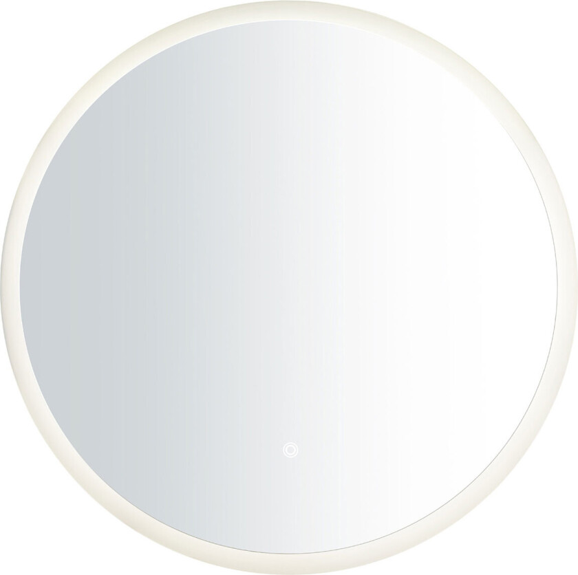 Dovina 60 LED Speil m/Bakgrunnslys m/IP44 - Ã60cm (20W) Hvit