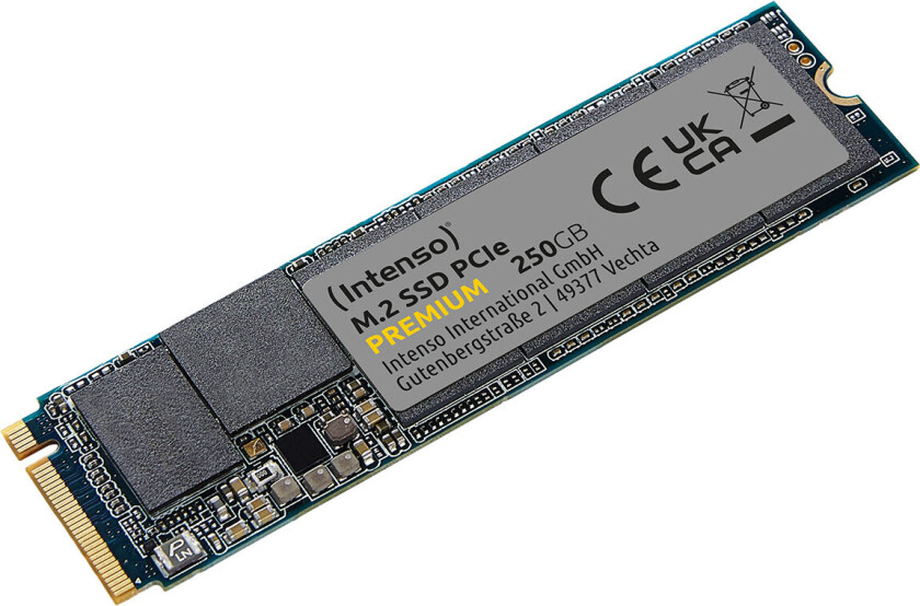 Intenso Premium SSD-harddisk 250 GB - M.2 PCle 3.0 (NVMe)