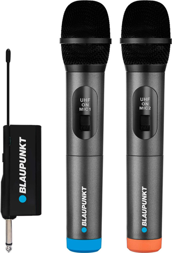 Microphones t/Karaoke (6,3mm) 2pk