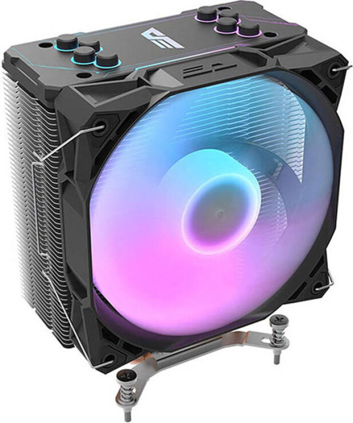 Darkflash S11 PRO CPU-kjøler m/ARGB - 120x130 mm (1800RPM) Svart