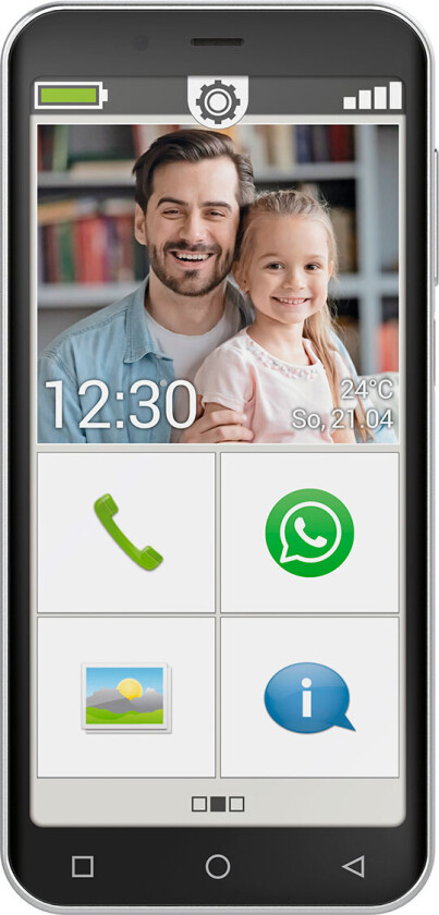 Emporia SMART.4 4G 32/3GB 5tm (Android 12) Svart