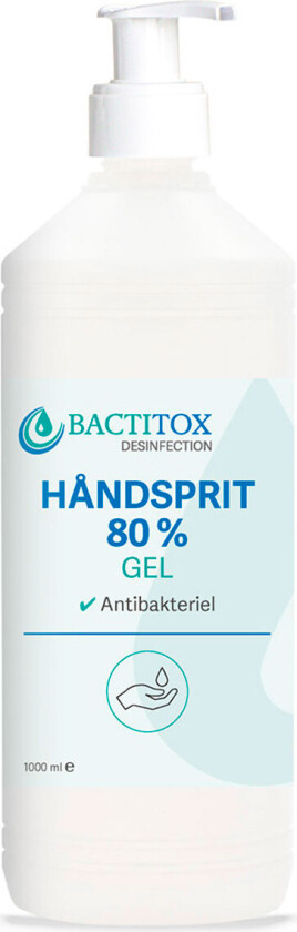Bactitox Hånddesinfeksjon 80 % (1000 ml)