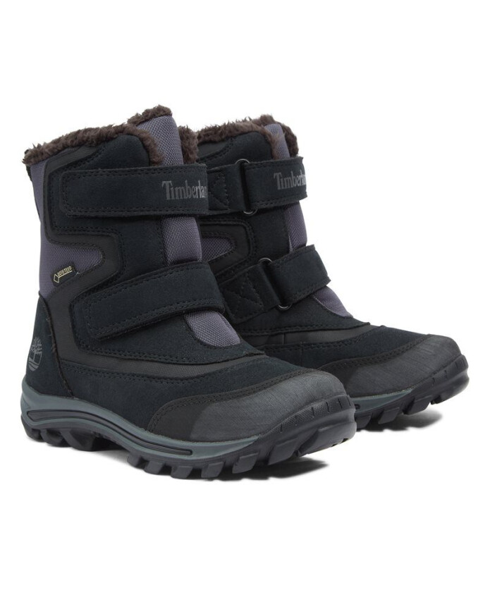 Chillberg 2-strap Boot Gore-Tex, vintersko junior Jet Black