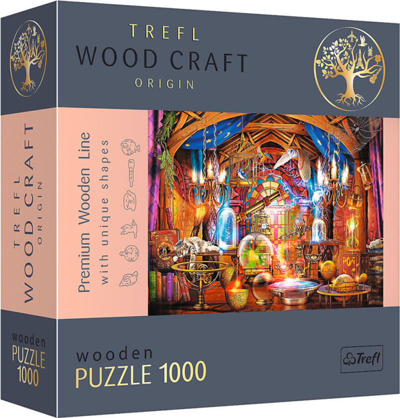 Trefl Woodcraft Origin - Magical Chamber Puzzle (1000 brikker)