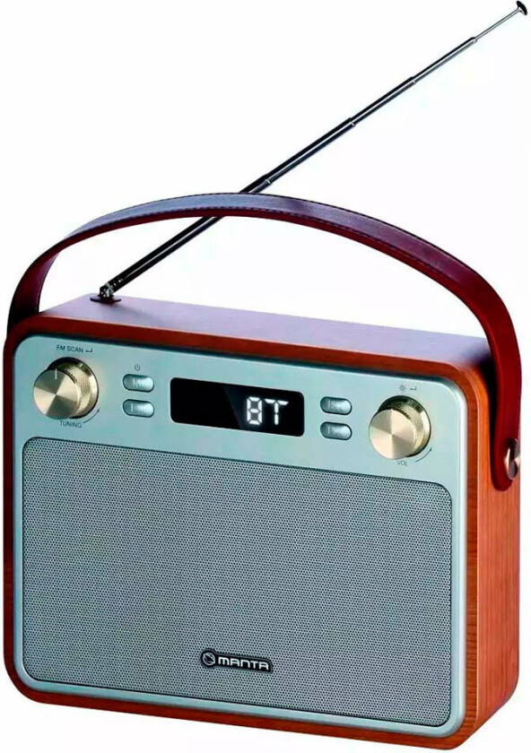 Manta RDI915X AM/FM-radio (USB/Bluetooth/AUX)