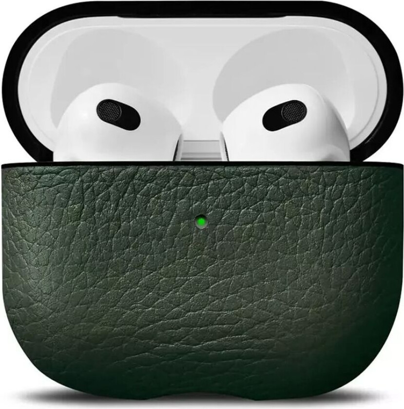 AirPods (3. gen.) Deksel i Ekte Skinn - Grønn