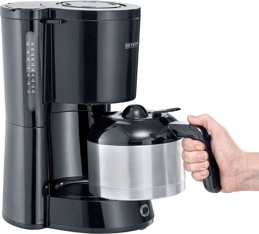 KA 4835 Kaffemaskin - 1000W (8 kopper) Sort