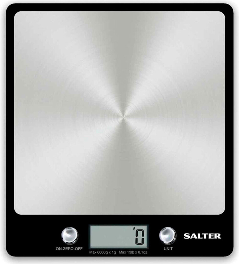 Salter 1241A BKDR Evo kjøkkenvekt (6 kg)