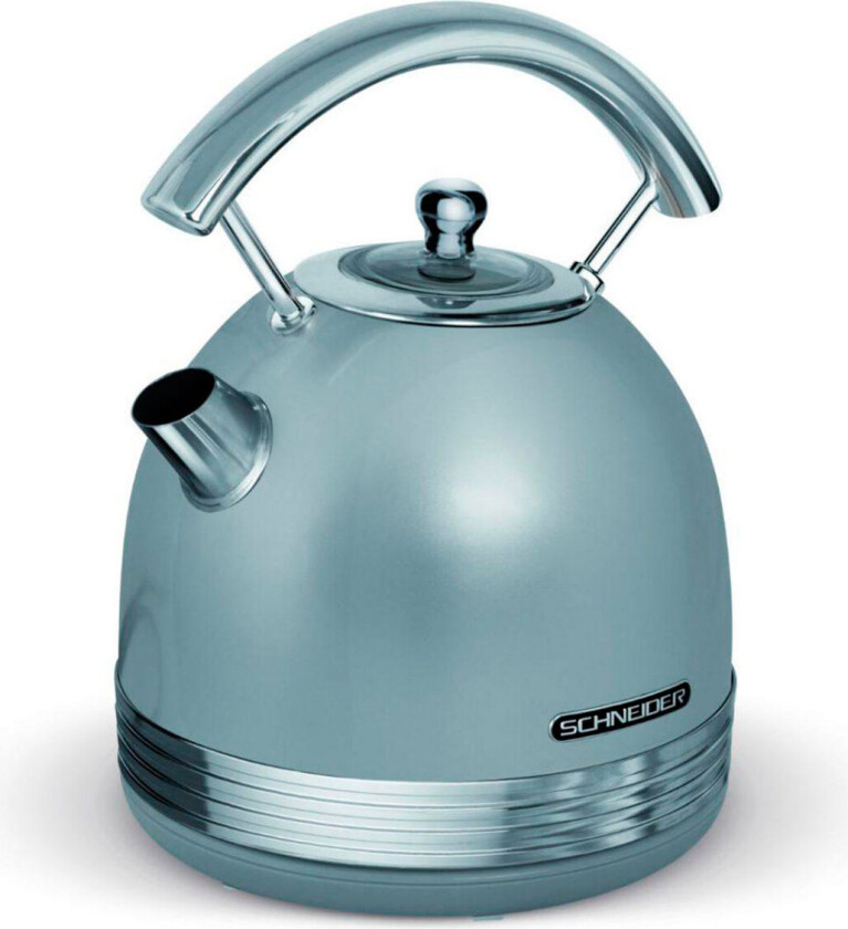 Schneider SCKE17S Retro Vannkoker 1,7 liter (2200W) Sølv