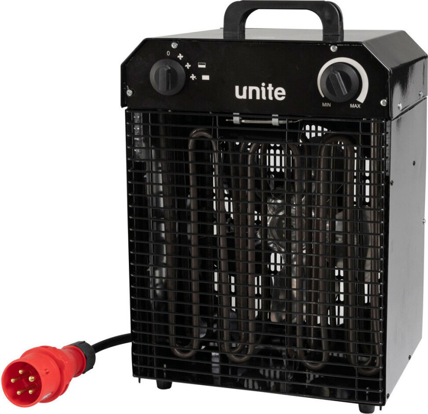 Varmevifte m/termostat (4500/9000W) Unite
