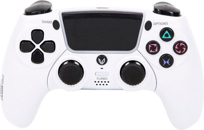 SteelDigi Steelshock v2 Dasan Controller t/PS4/PC (Bluetooth/USB-C) Hvit