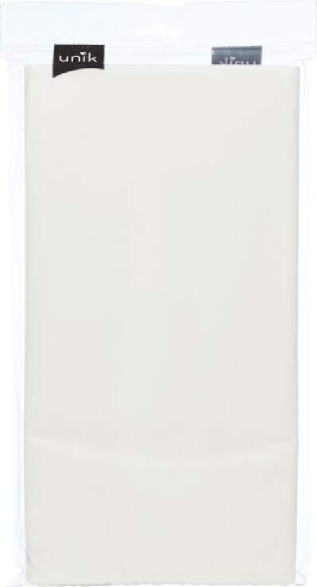 Selskapsduk Hvit 120x180cm 1stk