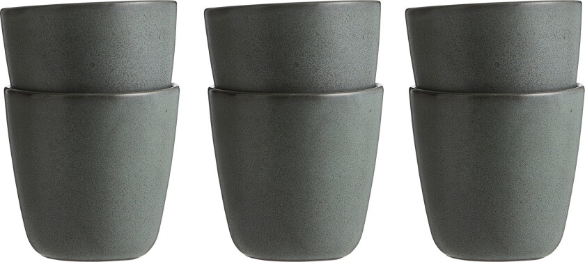 RAW Kopp 6 stk. Nordic Green