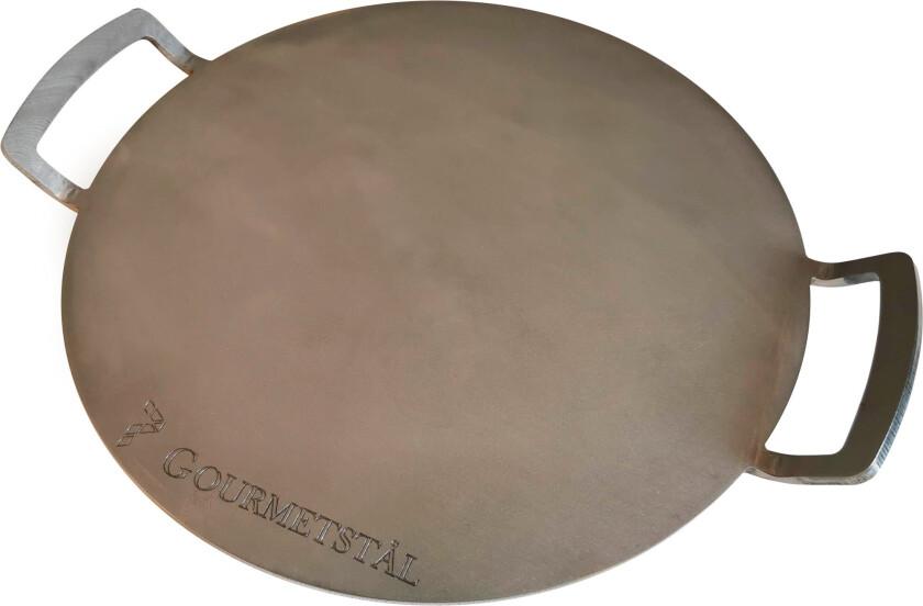 Rund pizzastål med grep, 33 cm