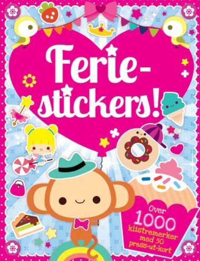 Feriestickers! 1000 klistremerker