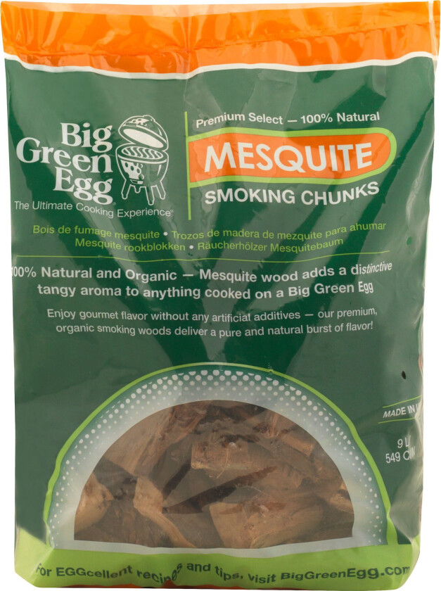 Røykflis i mesquite tre