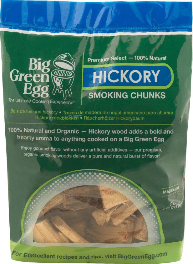Røykflis av hickory tre