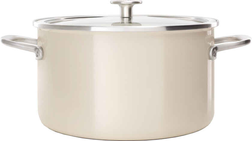 Cookware Collection Gryte med lokk 24 cm, Mandel