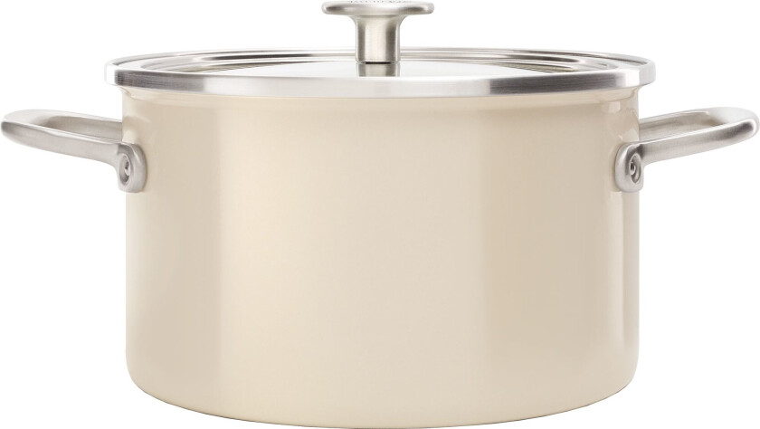 Cookware Collection Gryte med lokk 20 cm, Mandel