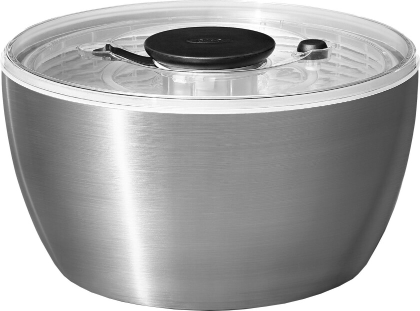 Salatslynge Stor i Rustfritt Stål