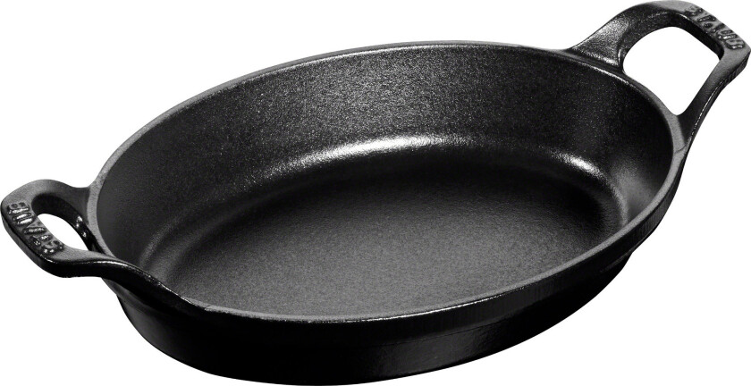 La Cocotte Oval Form/Fat Svart 21 cm 0,7 l