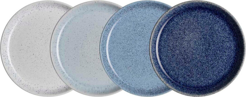 Studio Blue Tallerken 21 cm, 4-Pack