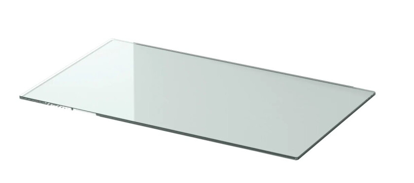 GULVPLATE ME BASIC BENCH KLART GLASS