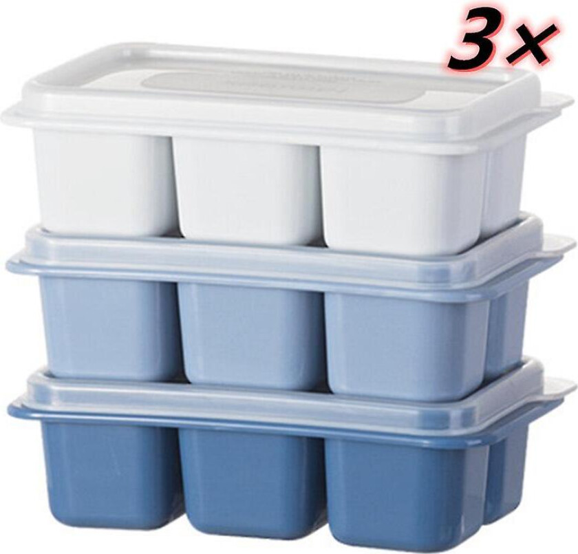 Silikon isbitformbrett med lokk