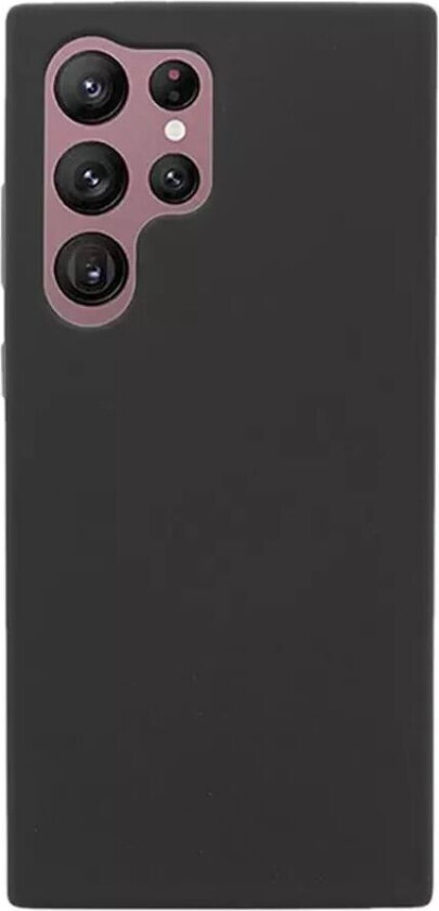 4smarts Samsung Galaxy S23 Ultra 4Smarts Liquid UltiMag Silikone Deksel CUPERTINO - MagSafe Kompatibel - Svart